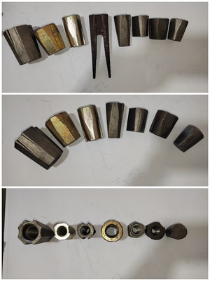 ASTM Aprobado de Expansión de la cáscara de anclaje de tornillo de tres hojas de tornillo y el conjunto de tuerca para la resistencia a la tensión