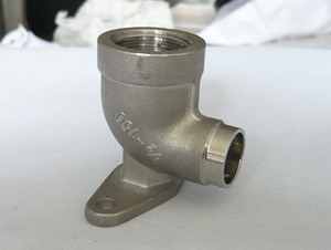 Codo inoxidable de la tubería de acero del horario 40 1 pulgada conector del codo de 90 grados