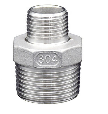 304 316L roscaron el reductor masculino de la entrerrosca del hex. de las colocaciones inoxidables de la tubería de acero