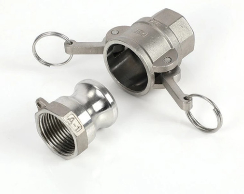 Acoplamiento rápido hidráulico del conector de las colocaciones inoxidables de la tubería de acero del petróleo